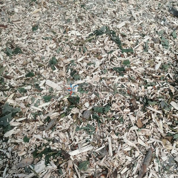 園林樹枝粉碎機(jī)粉碎效果